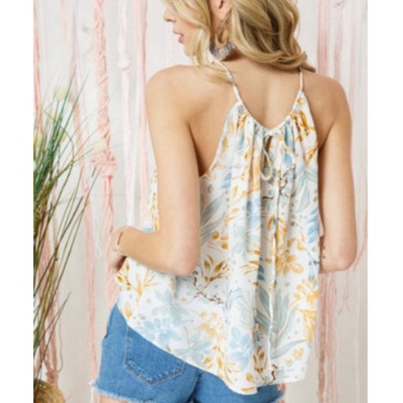 85165  Floral Tank Top - Picture 2 of 3